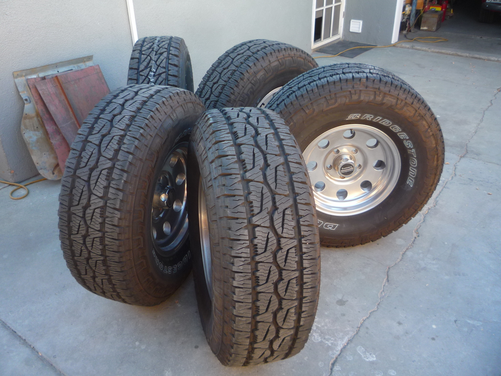 For Sale: 285/75R16 Tires American Racing Wheels - photo0