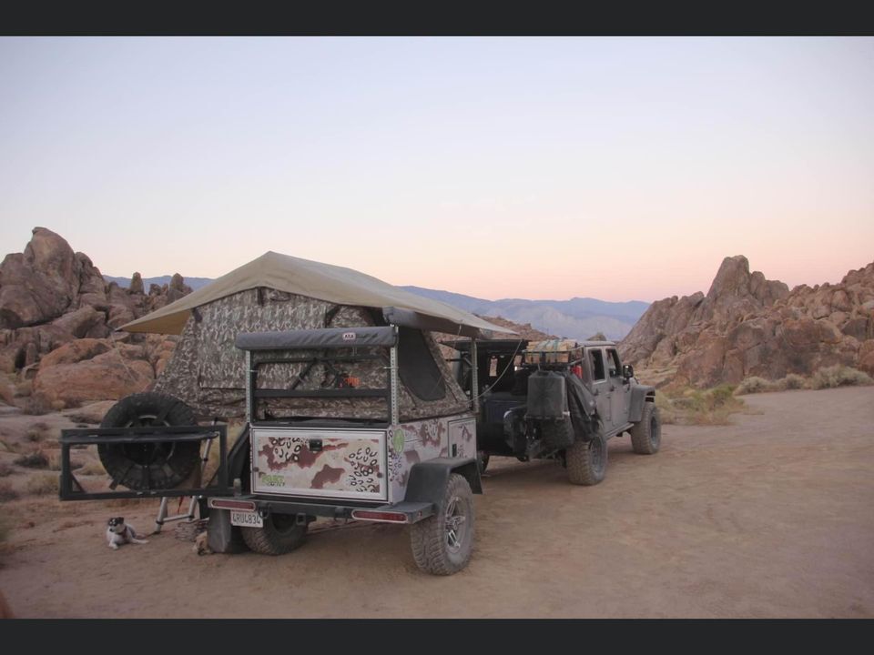 For Sale: MOAB Fort Off Road Camping Trailer with RTT **price reduced** - photo0