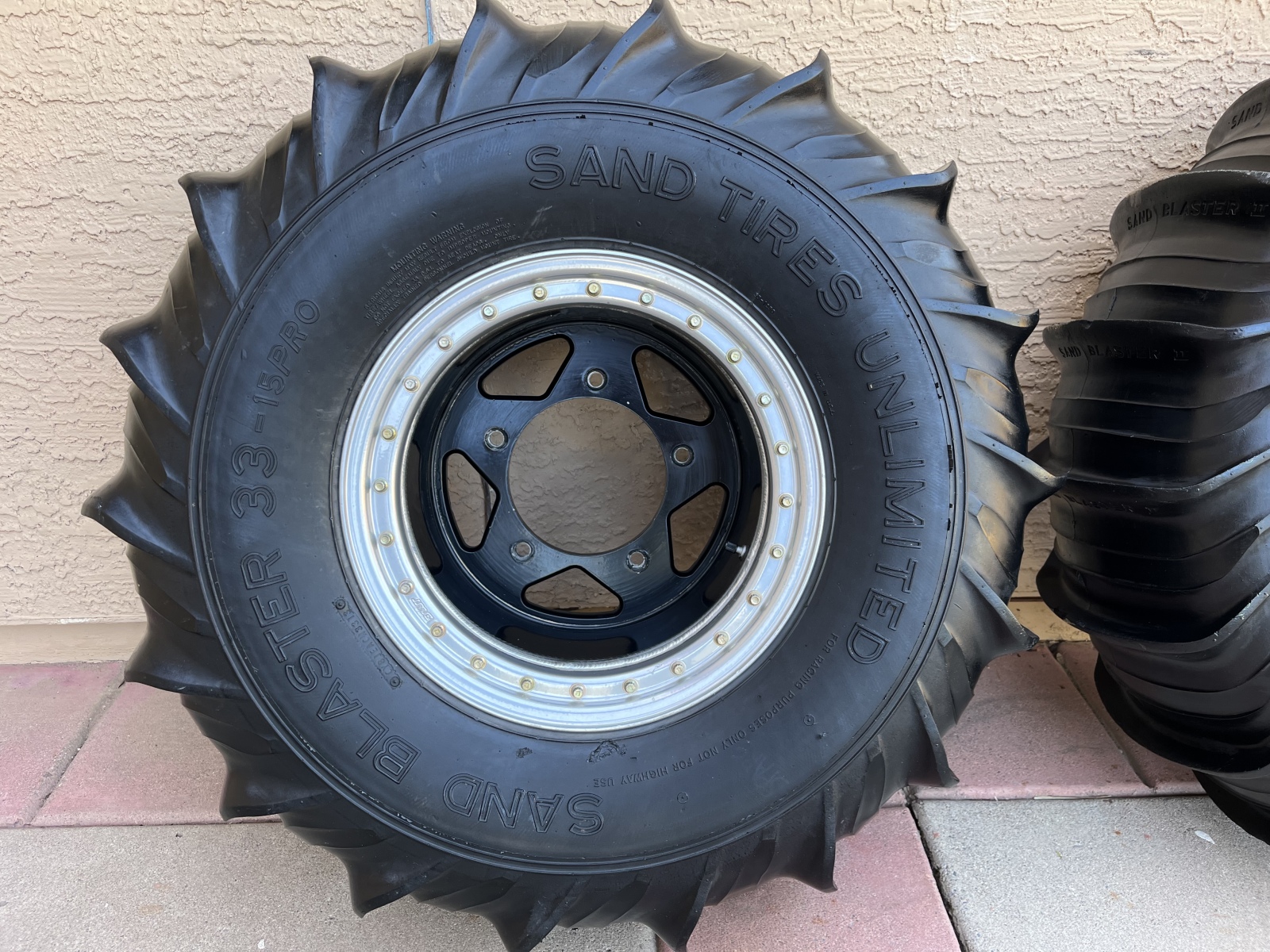 For Sale: Sand tires unlimited 33-15 pro #2 on Douglas DWT Beadlocks - photo3