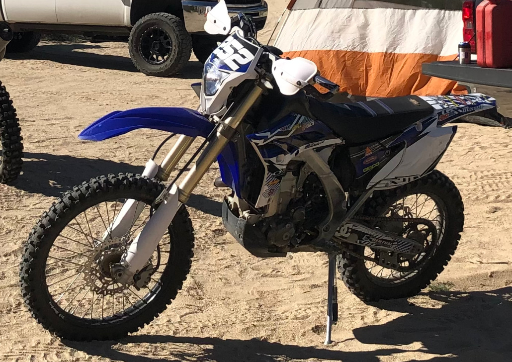 For Sale: Plated 2014 WR450 - $7,500 (RANCHO PALOS VERDES) - photo1