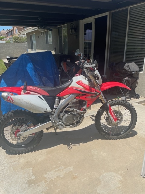For Sale: CRF450X Ca. Plated - photo0