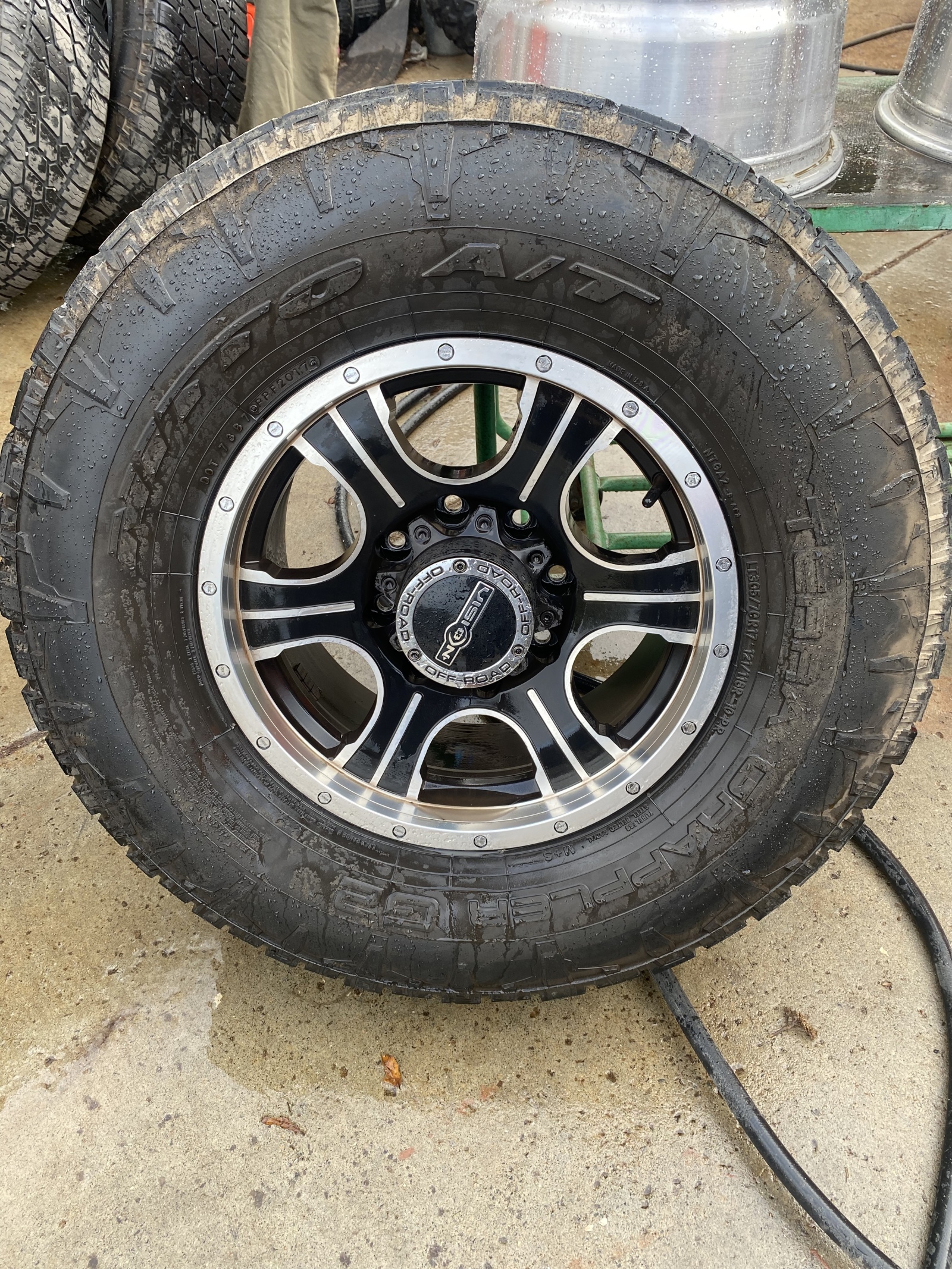 For Sale: F-250 Vision X rims and tires  - photo0