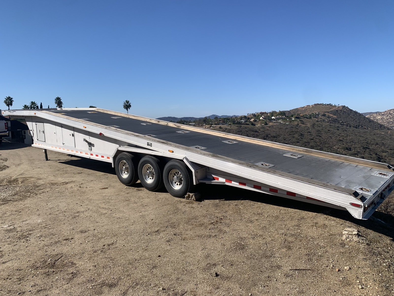 For Sale: 1986 Tommy's Trailers- Aluminum Wedge Trailer - photo0