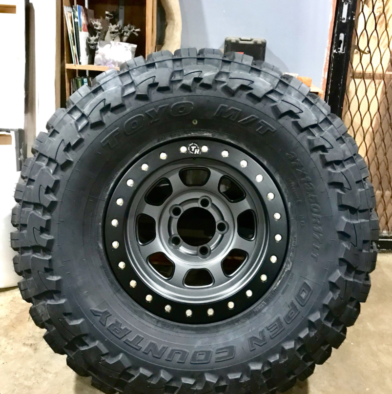 For Sale: Trail Ready bead lock wheels with Toyo Tires 🛞  - photo0