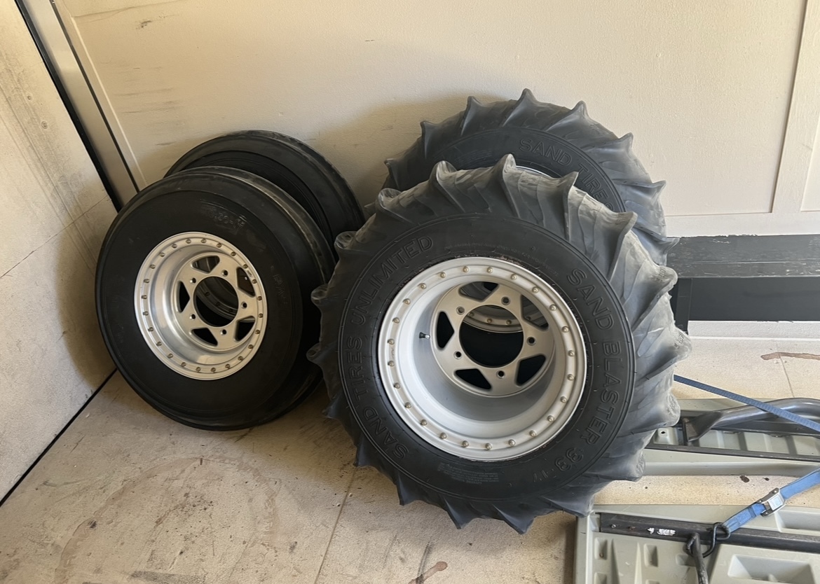 For Sale: 17” Douglas Beadlock Wheels STU Tires - photo0
