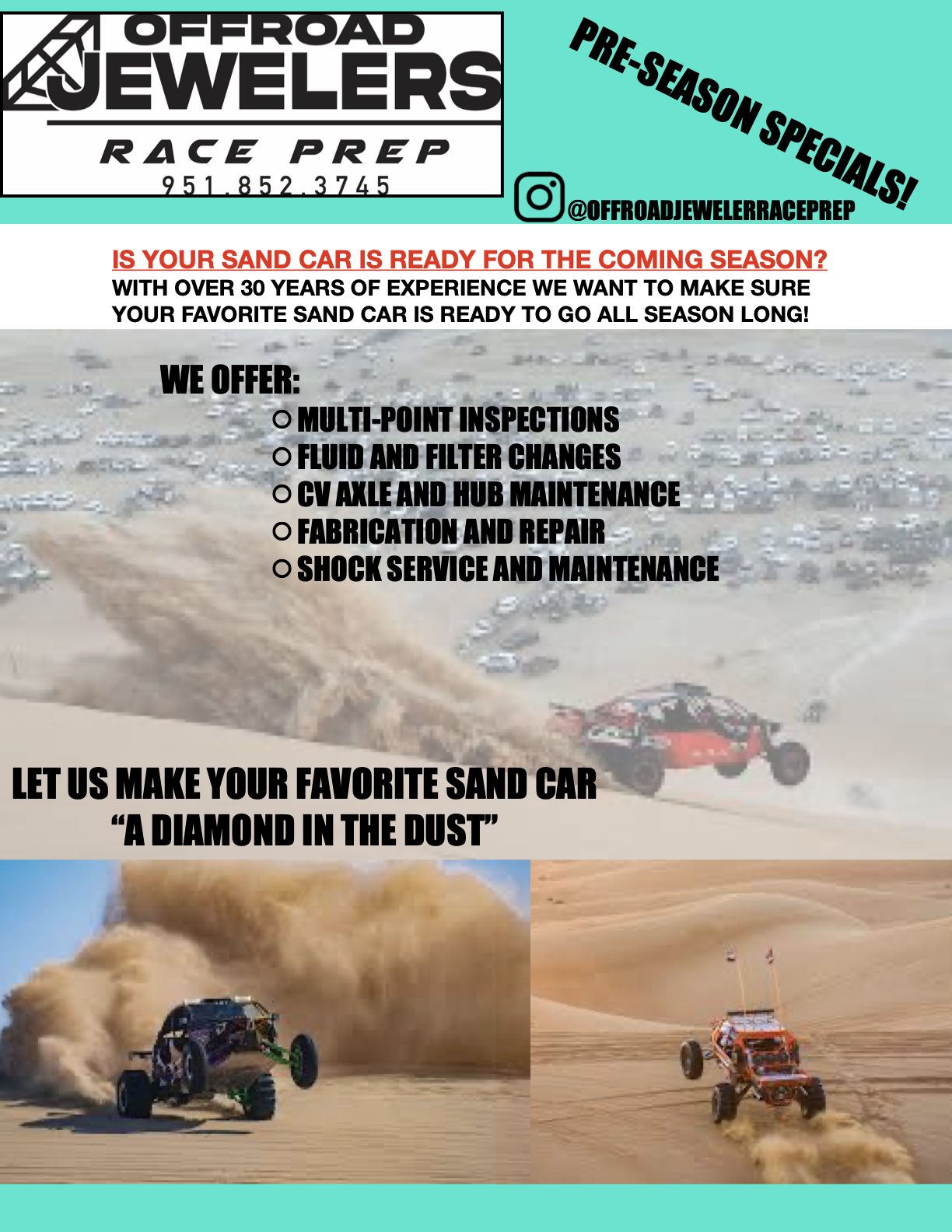For Sale: OFFROAD JEWELERS RACE PREP - photo2