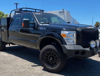 For Sale:2013 Ford F250 6.7 Diesel Super Duty Crew Cab Chase Truck
