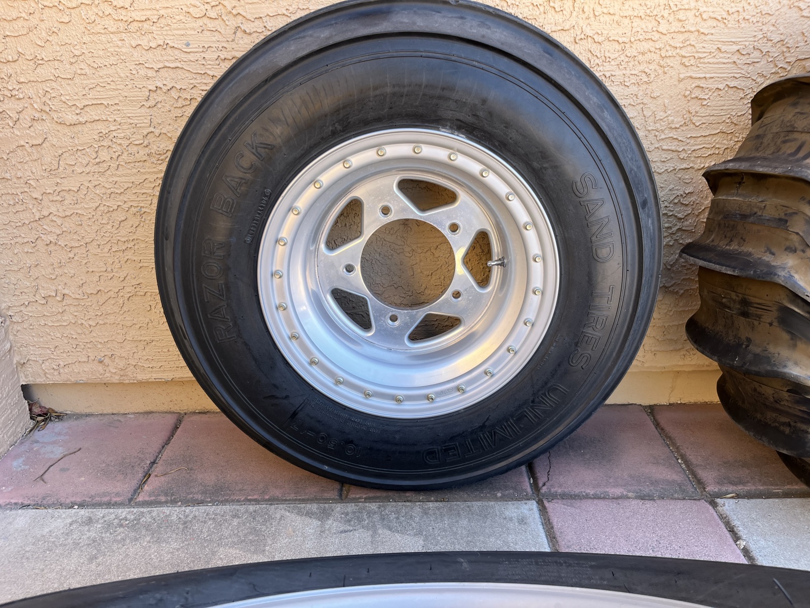 For Sale: Sand tire setup DWT 17” wheels and Sand Tires Unlimited  - photo2