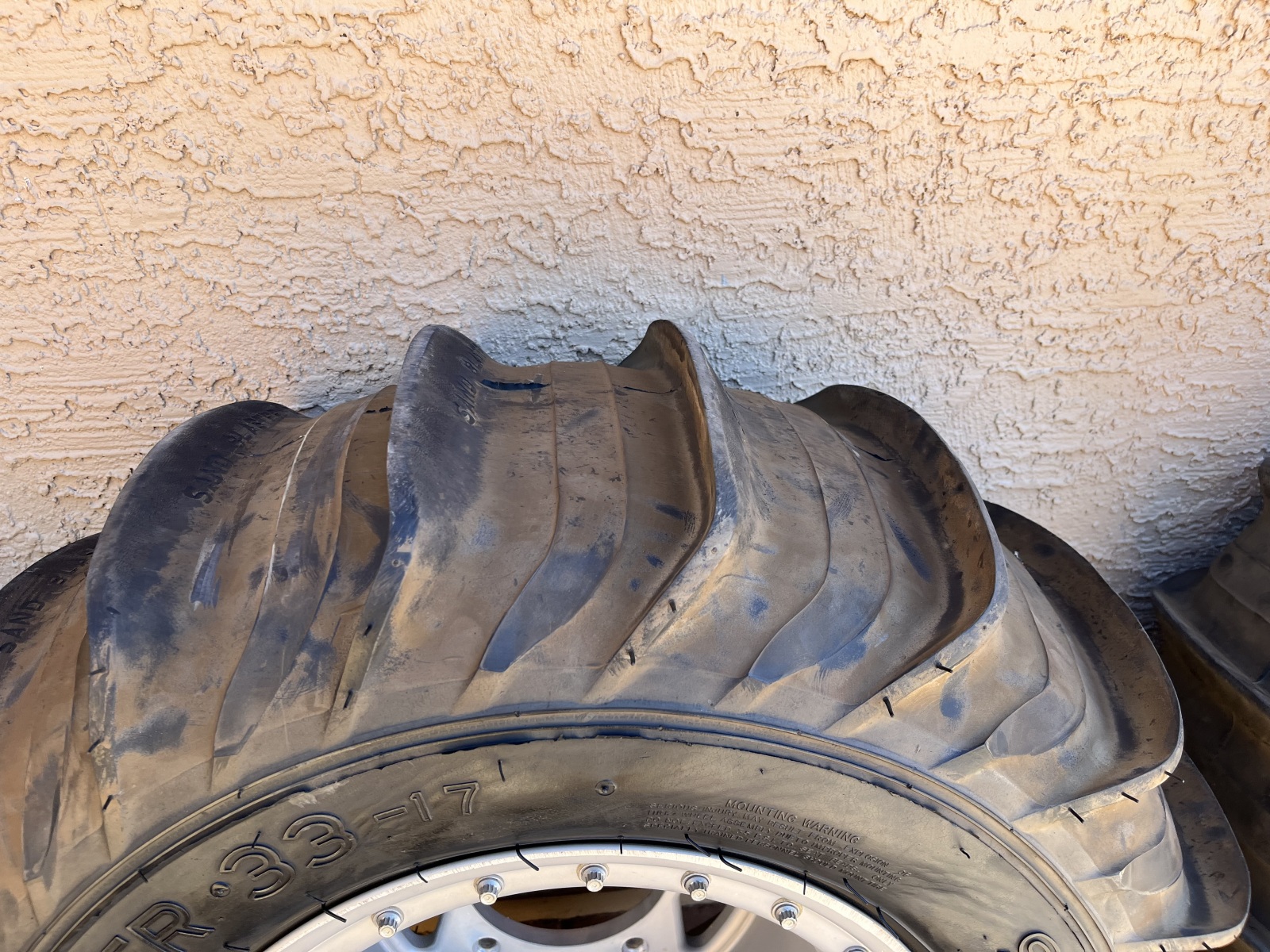 For Sale: Sand tire setup DWT 17” wheels and Sand Tires Unlimited  - photo7