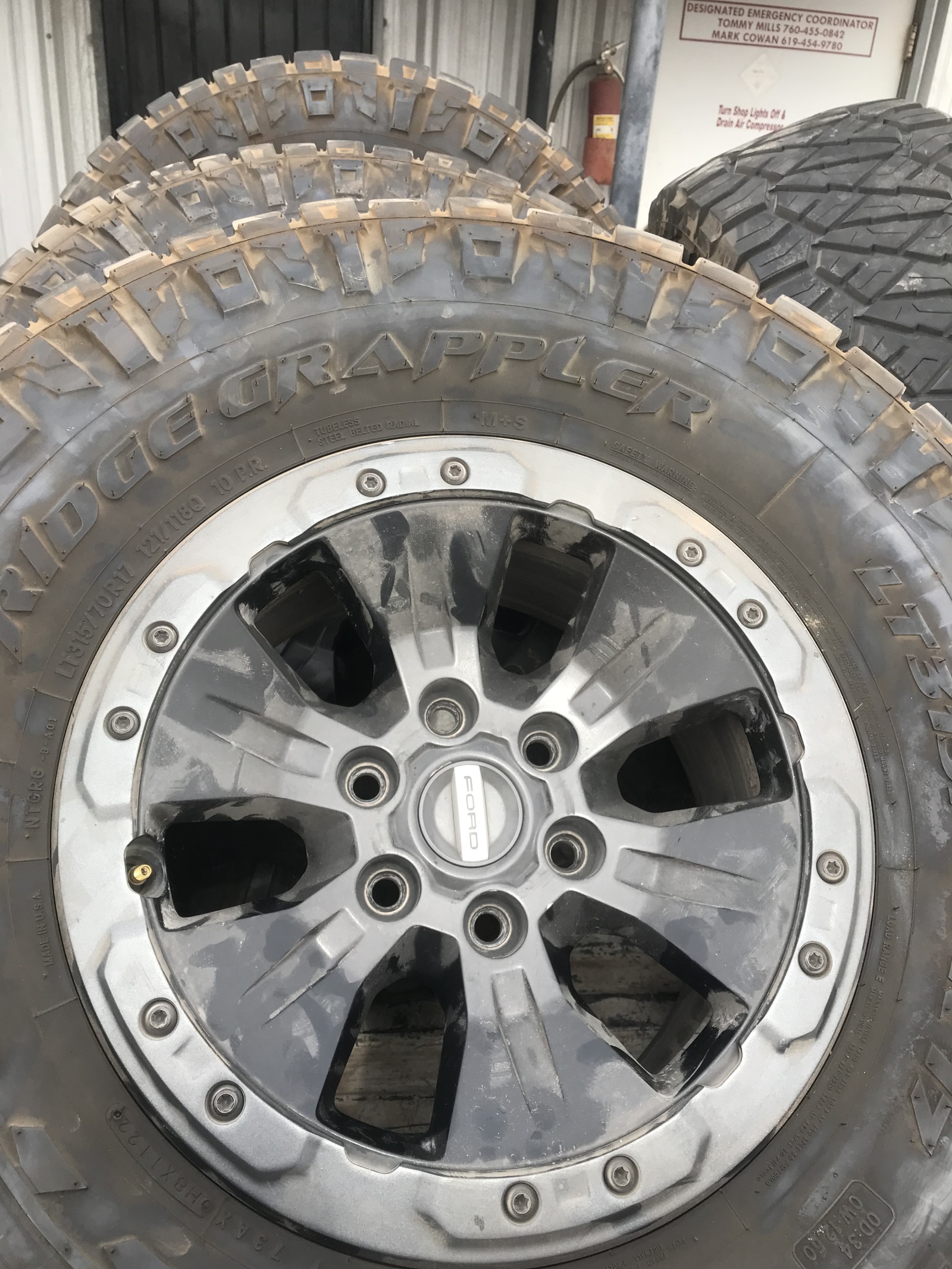For Sale: Ford raptor wheels. Rims only - photo0