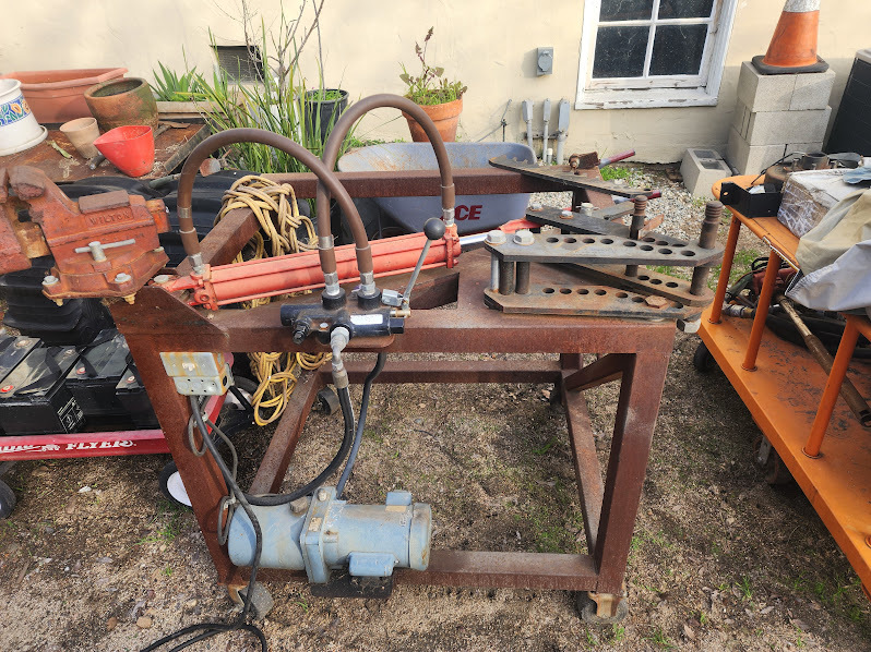 For Sale: JD Squared Model 3 electric/hydraulic tube bender - photo0