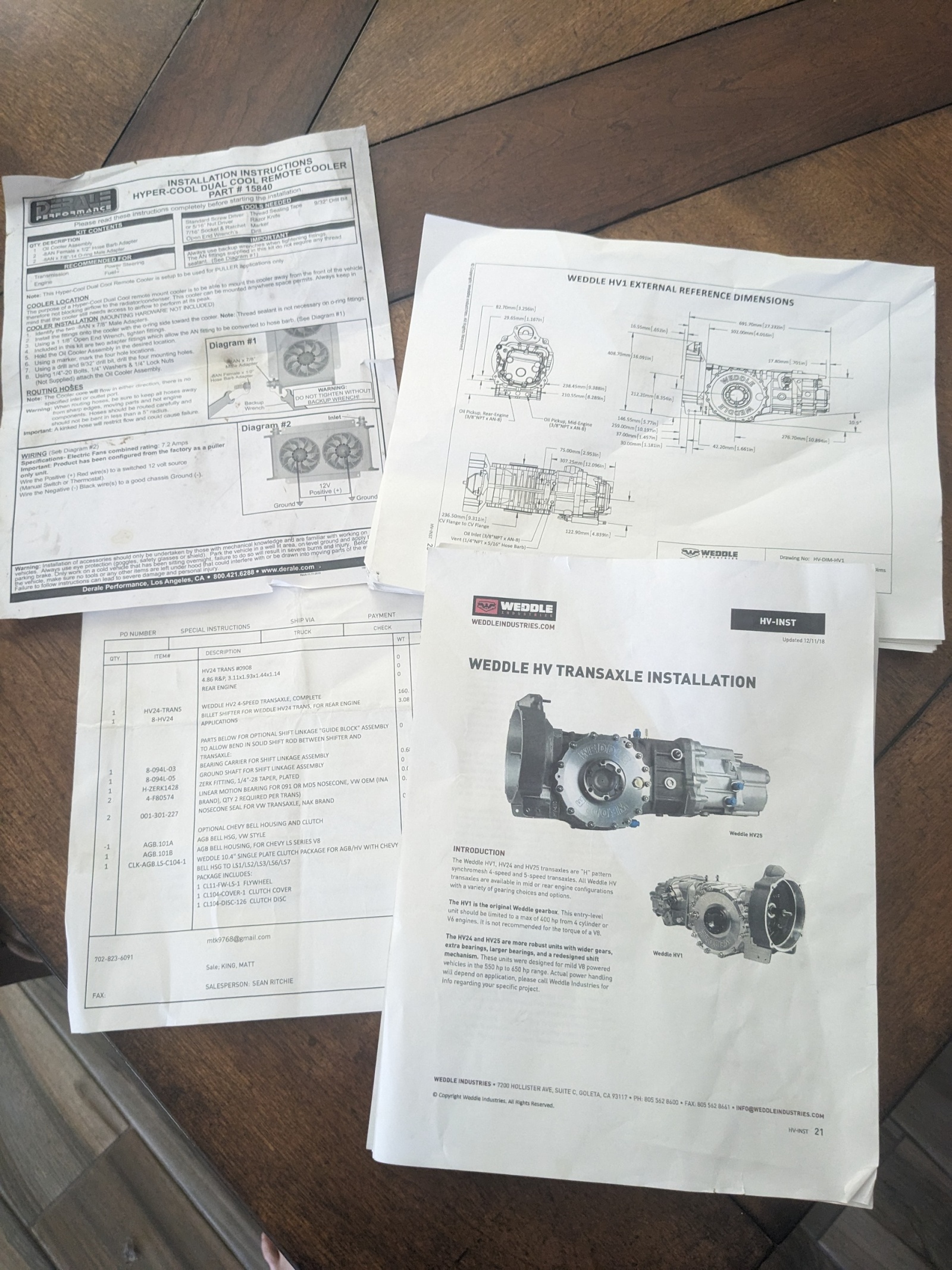 For Sale: Weddle HV24 Transaxle - photo3