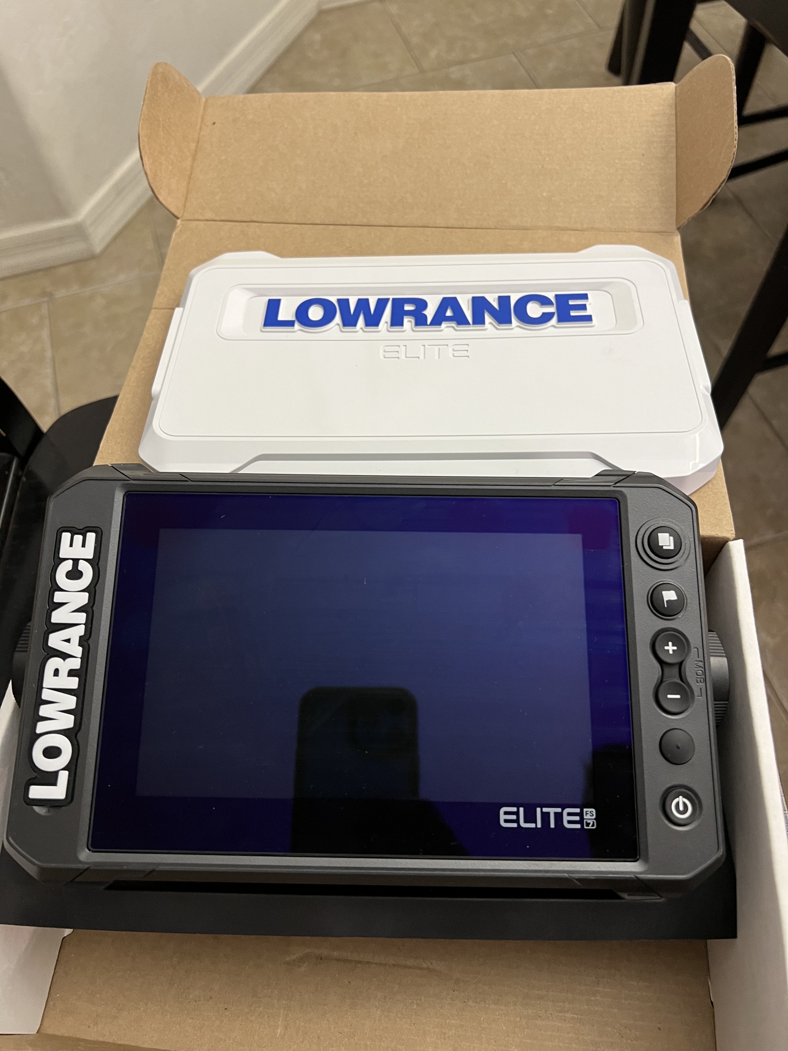 For Sale: Lowrance Elite FS 7 GPS - PCI Race Radios - photo0