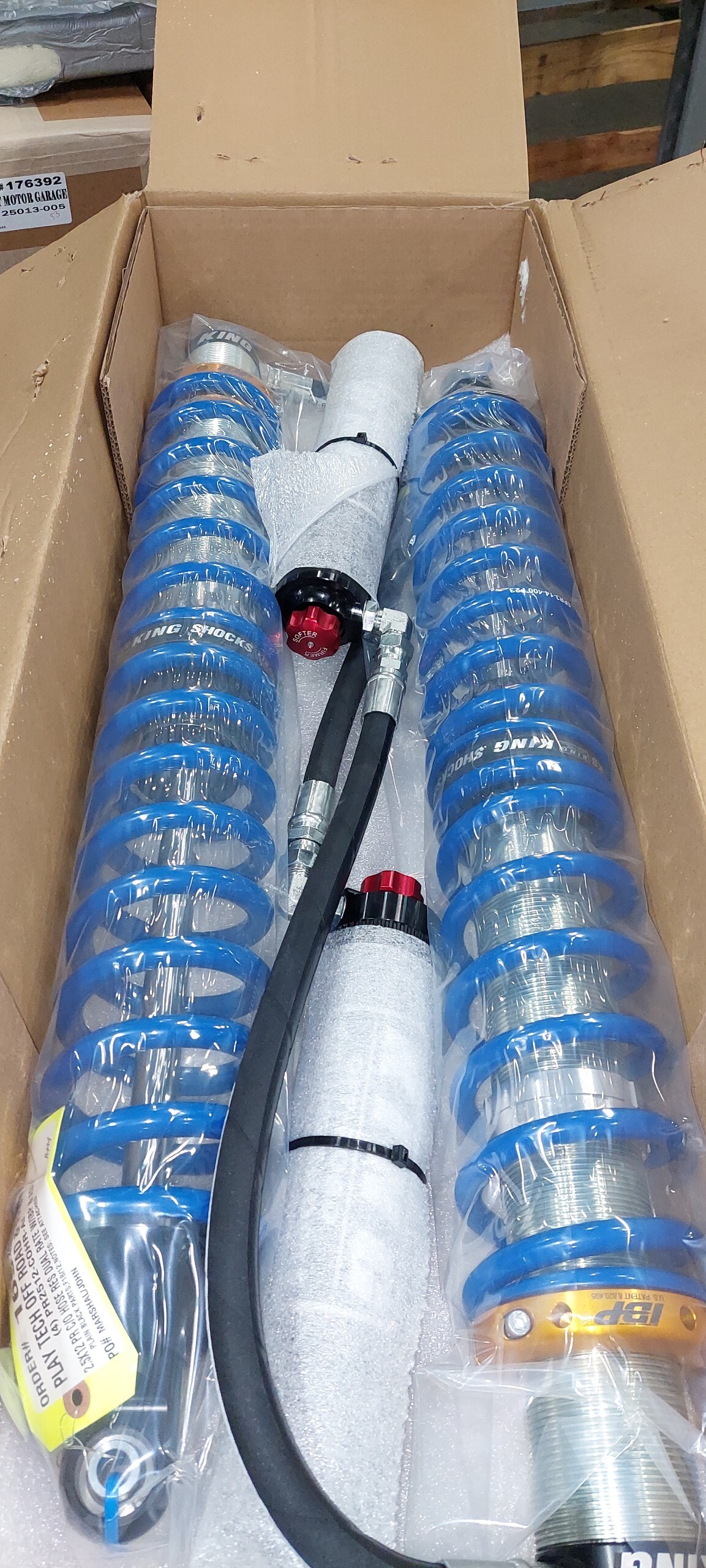 For Sale: King 2.5x12 IBP coilovers hose remote  - photo0