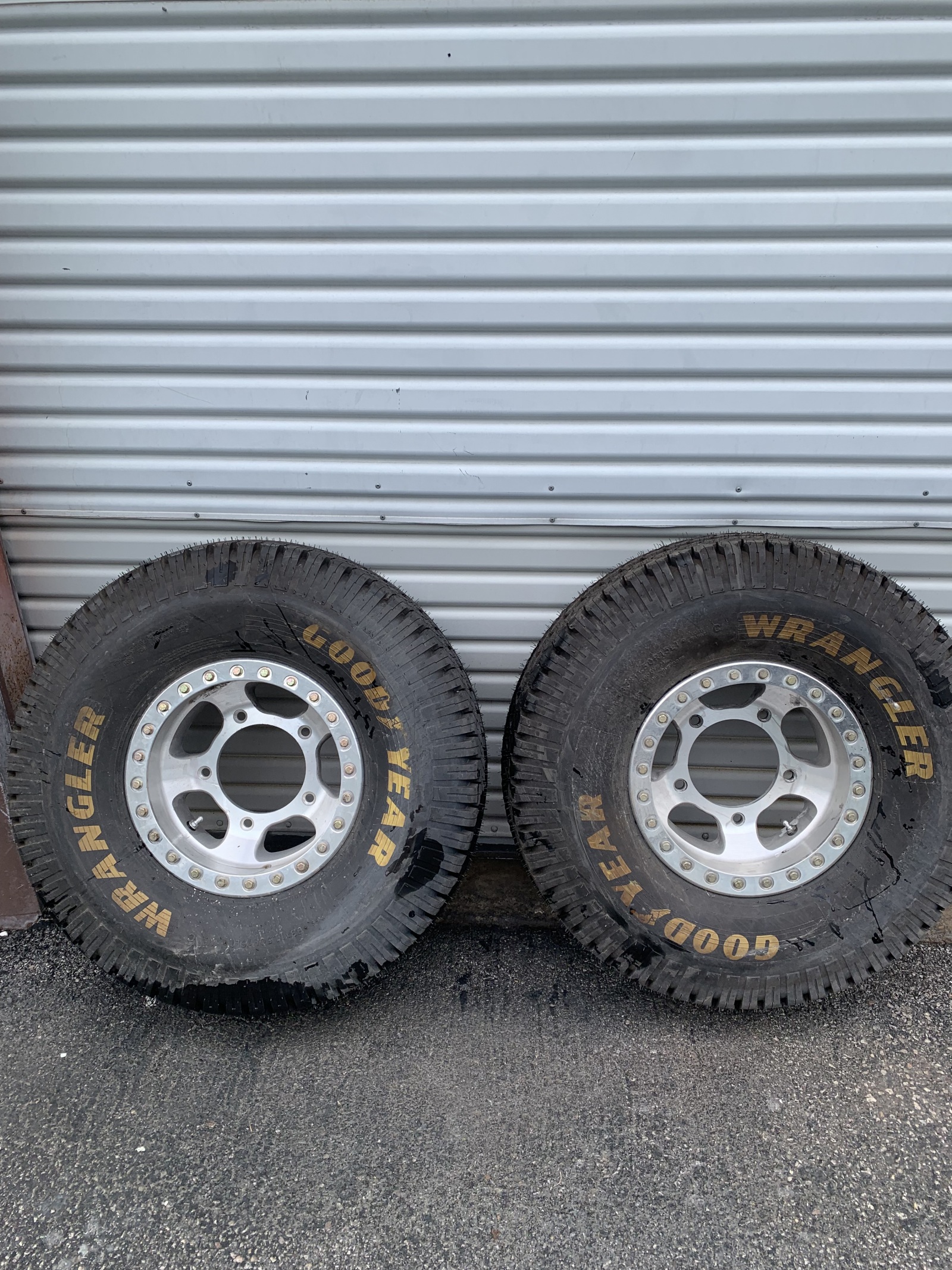 For Sale: 33x11.50x15 Goodyear BTR wheels and tires - photo0