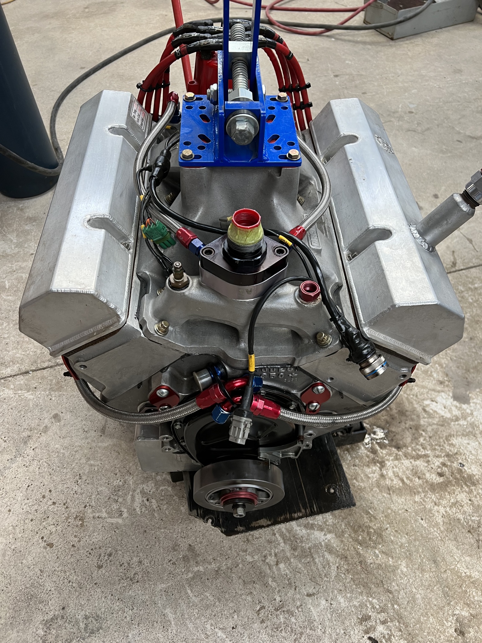 For Sale: SBC 427ci. Brodix all aluminum race engine - photo0
