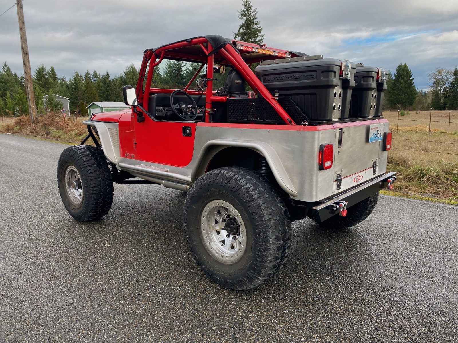 For Sale: Jeep Wrangler YJ with V8 and 1-ton Axles  - photo3