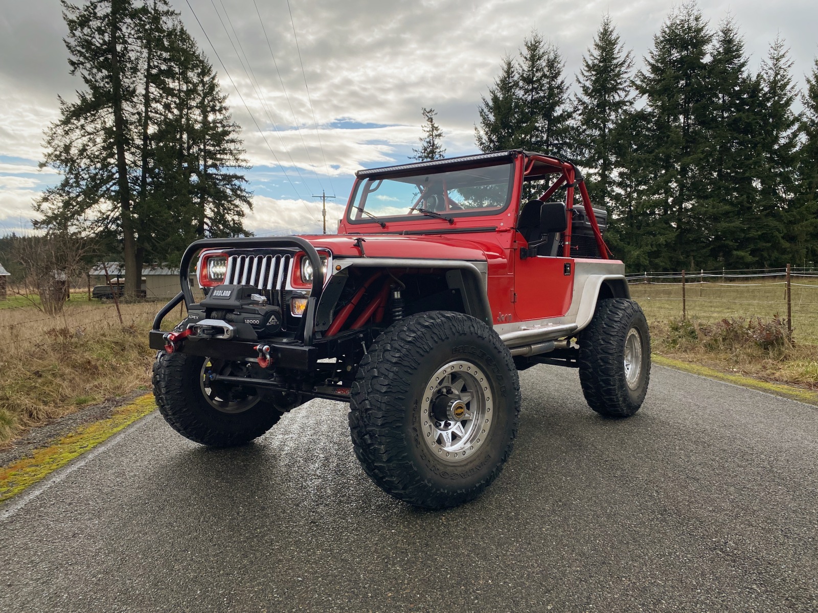 For Sale: Jeep Wrangler YJ with V8 and 1-ton Axles  - photo1