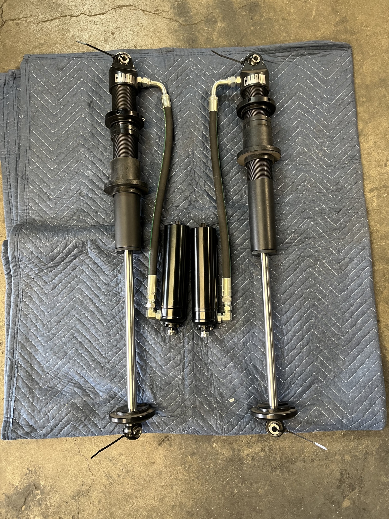 For Sale: 2.5x14” carbon coil overs with adjusters - photo0