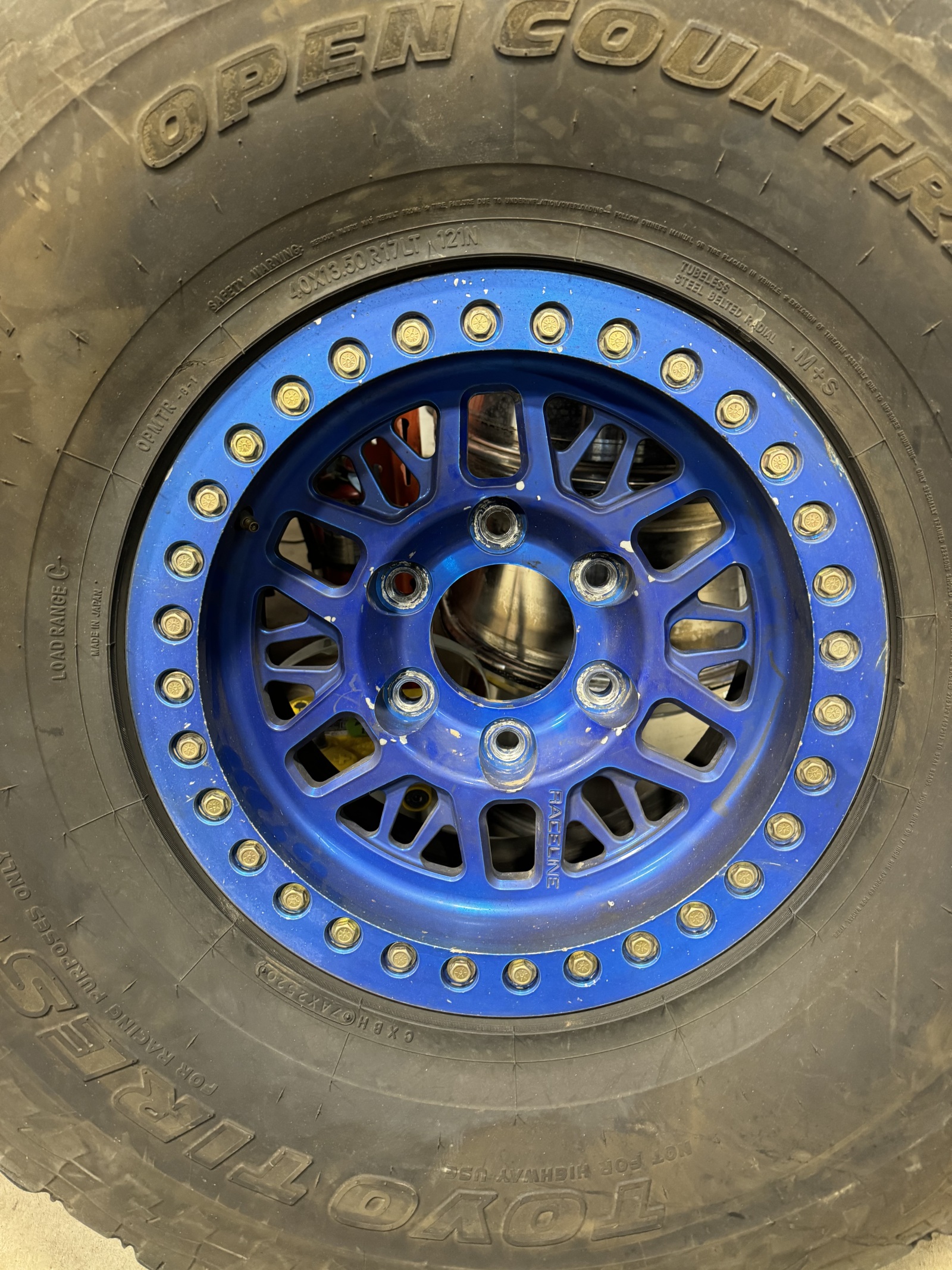 For Sale: 6 - Raceline Forged Wheels 6x6.5 on Toyo MT 40s - photo2
