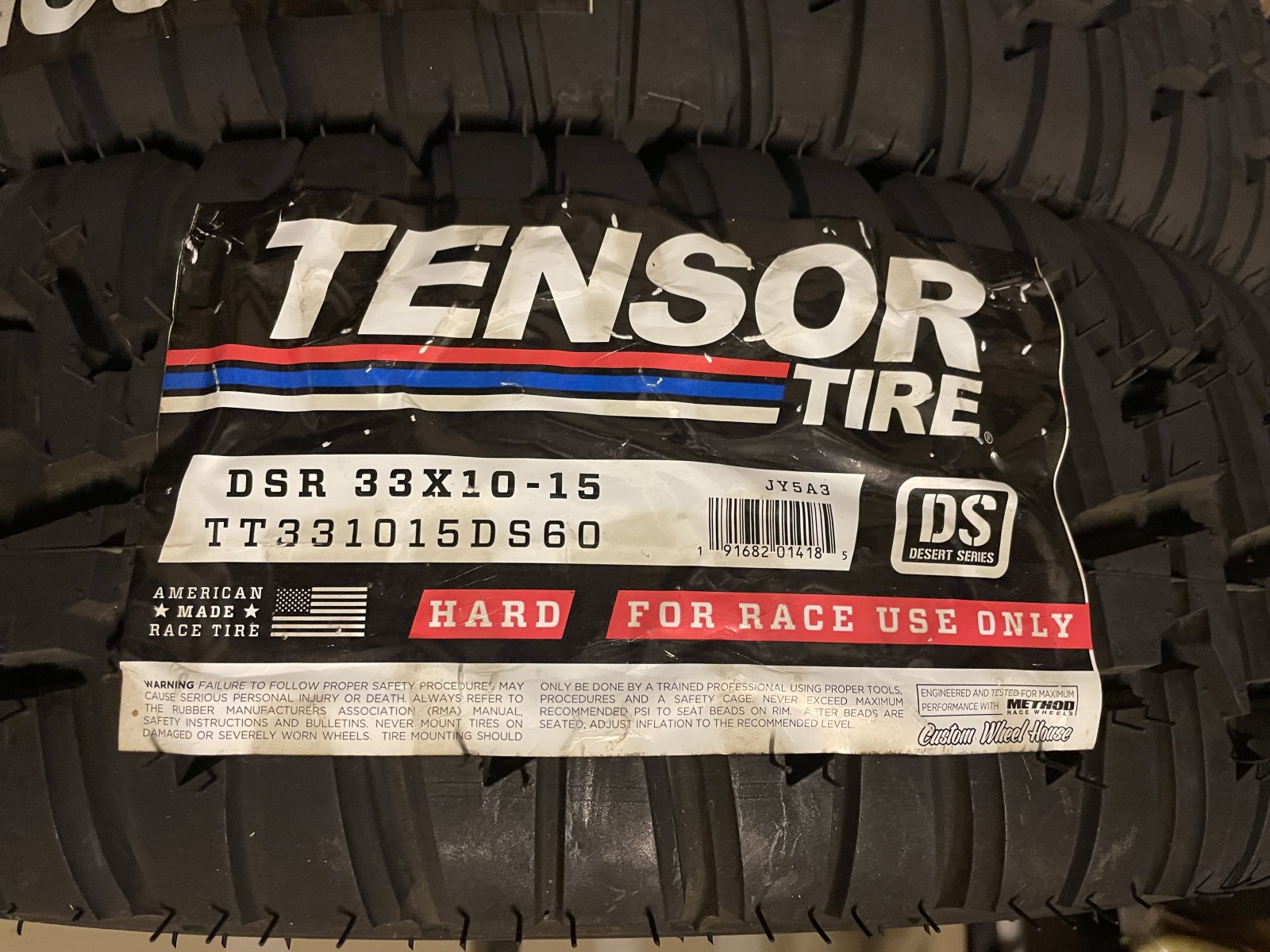 For Sale: Tensor Tires Dsr 33x10R15 (New 5 Tires) - photo0