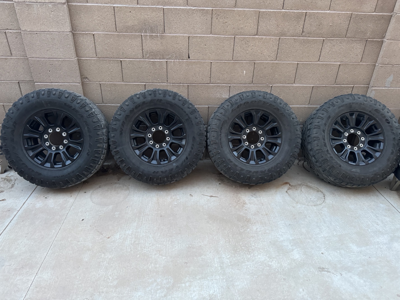 For Sale: 2022 F350 Tremor Wheels and Tires - photo0