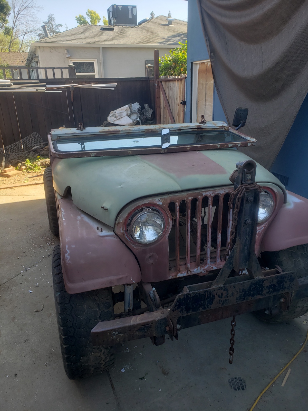 For Sale: CJ5 modified V8 Rig and 60s CJ5 roller with clean titles - photo5