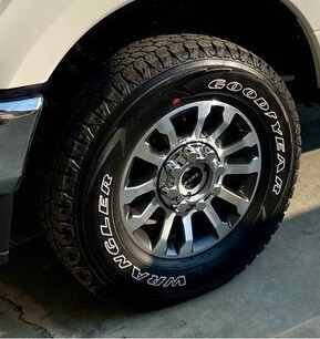 For Sale: 2022 F250 wheels w/tires - photo0