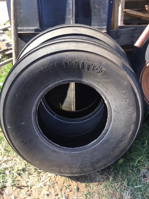 For Sale: Front Sand Tires - photo0