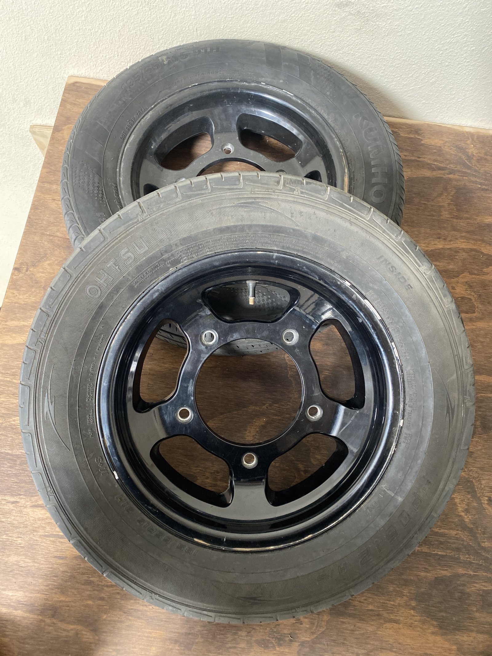 For Sale: Pair Real BTR 5x205 wide 5 15x4 - photo0